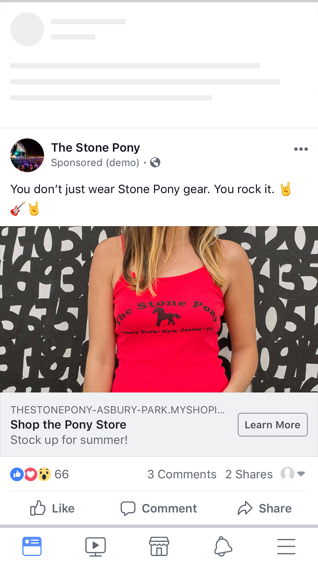 You Rock It Stone Pony FB