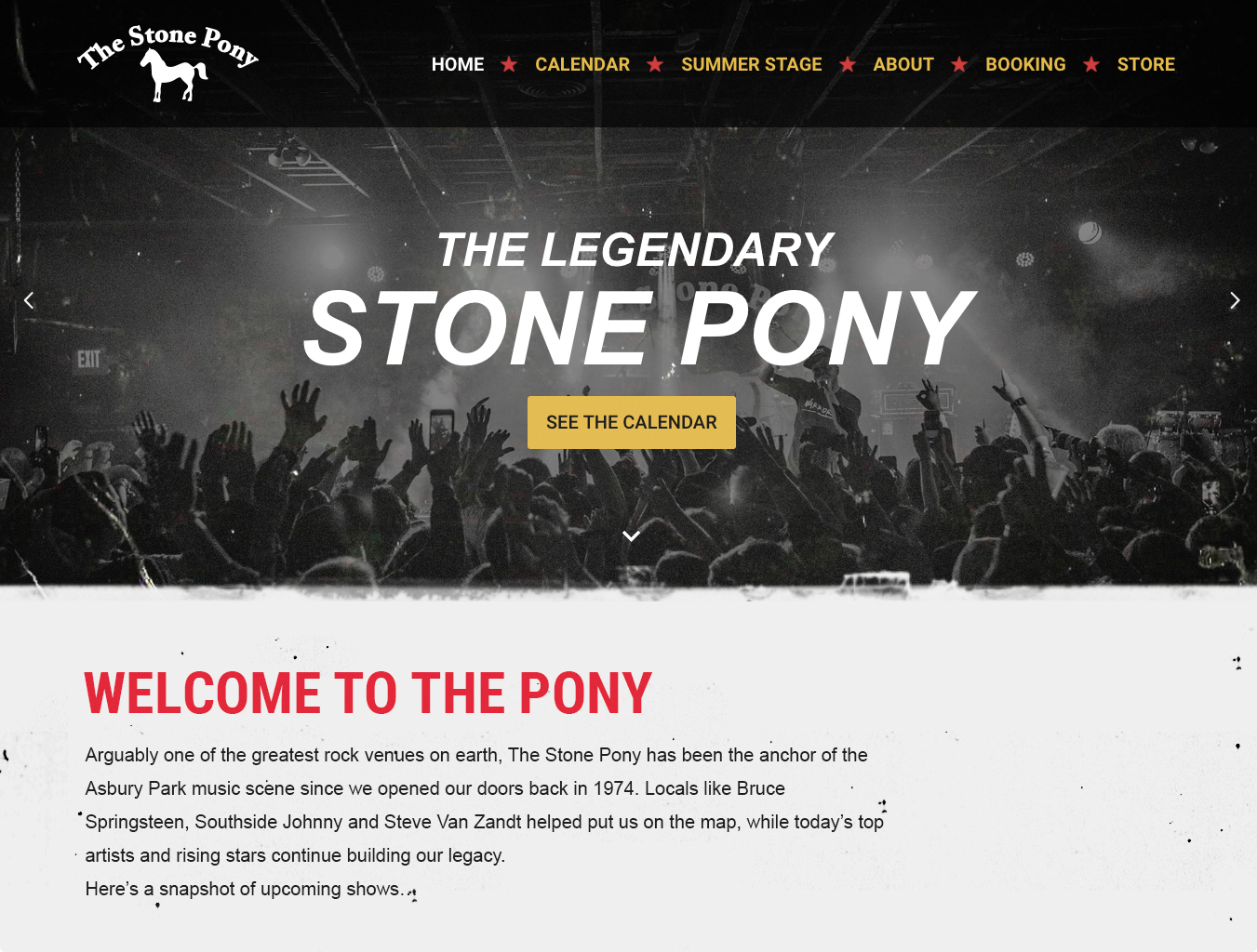 Stone Pony Homepage 2